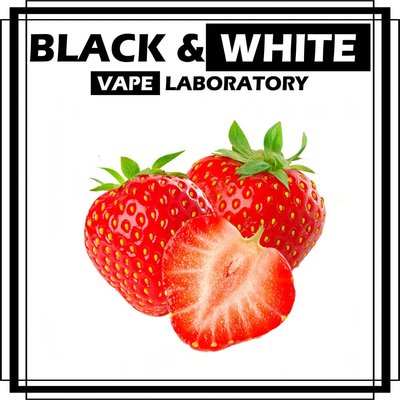 Набір сольовий Black&White SALT Strawberry (Полуниця) 30мл 1644979026 фото