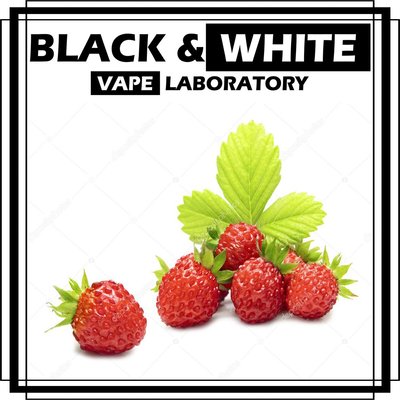 Набір сольовий Black&White SALT Wild strawberry (Суниця) 30мл 1590690269 фото