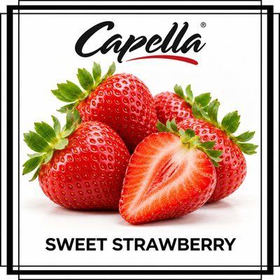 Ароматизатор Capella Sweet Strawberry (Солодка полуниця)
